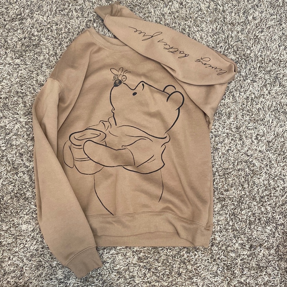 Brown Winnie the Pooh Sweatshirt